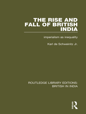 cover image of The Rise and Fall of British India
